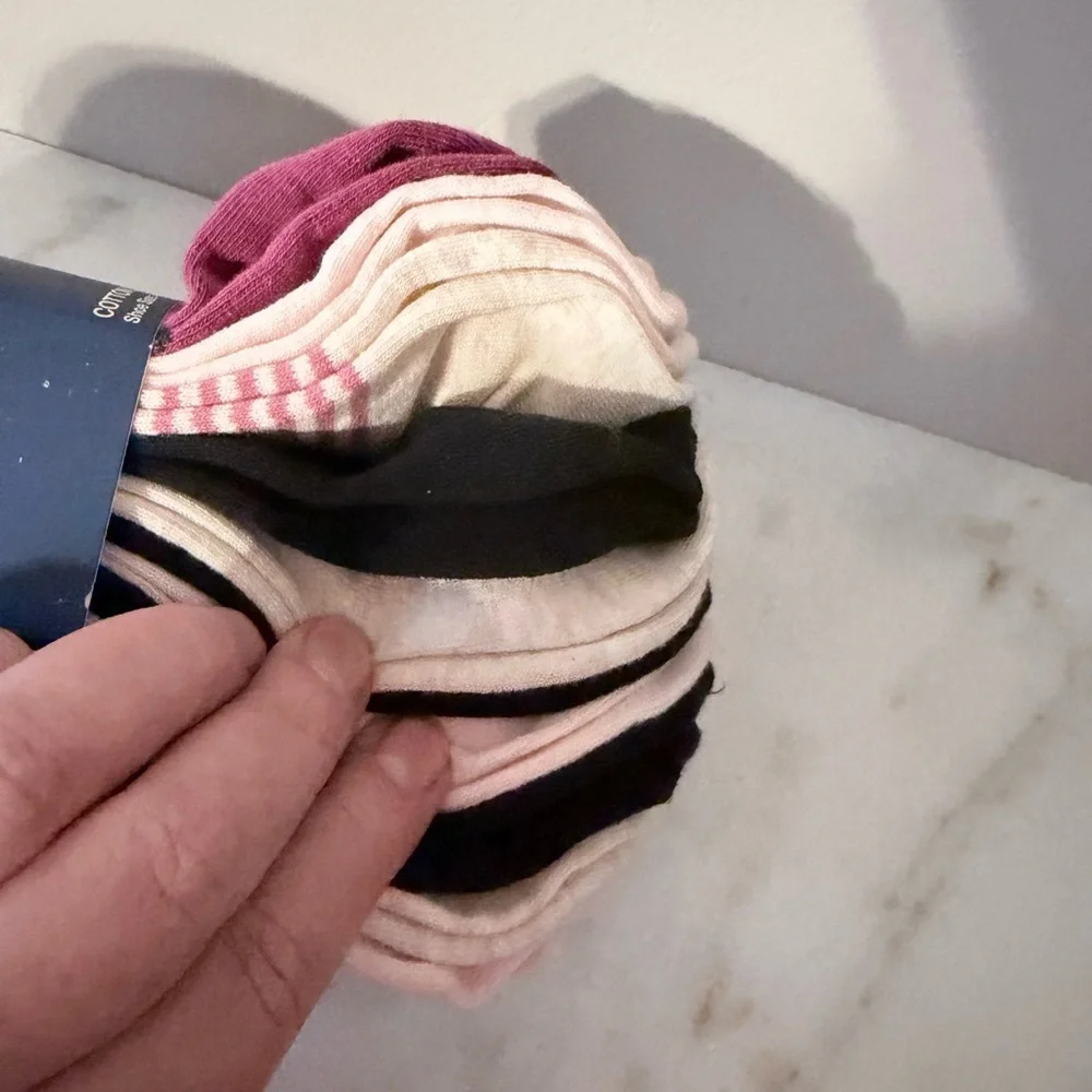 GAP woman Casual Socks in different colors 10 pairs cotton blend low cut